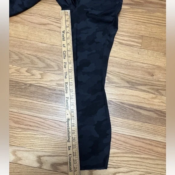 Lululemon Leggings Womens 6 Multi Camo Base Pace High Rise Running Tights - Picture 9 of 10